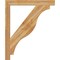 Ekena Millwork Funston Block Rough Sawn Bracket, Western Red Cedar, 4"W x 40"D x 48"H BKT04X40X48FST05RWR - alternate 3